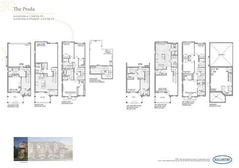 prada versace floor plan markham cornell|Cornell Markham Towns by Ballantry .